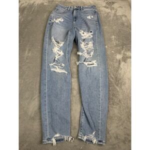 American Eagle Curvy Mom Jean Women's Size 2 Long Blue NWT